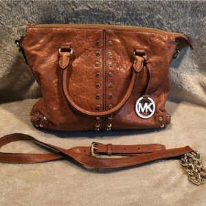 Michael Kors satchel with strap
